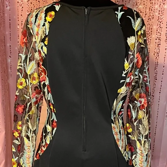 A. Byer Embroidered Club Dress - Picture 10 of 12